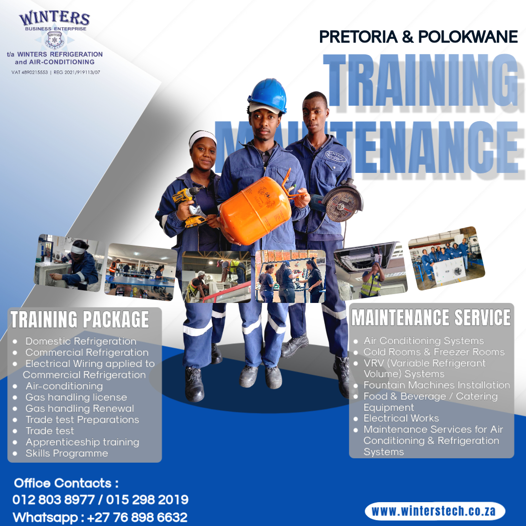 PROFESSIONAL TRAINING AND MAINTENANCE SERVICE YOU CAN TRUST