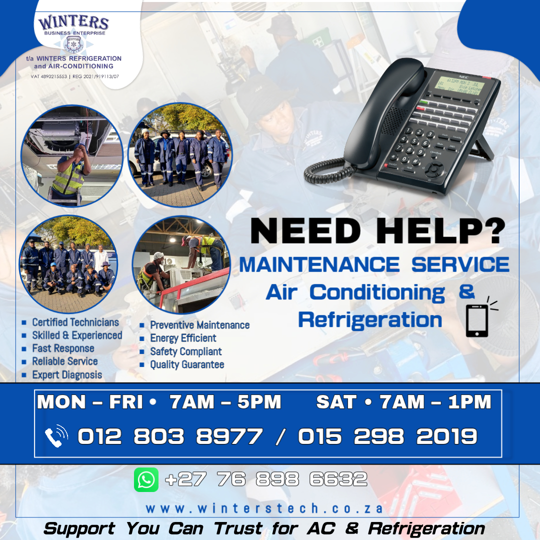 Call for help in maintenance services